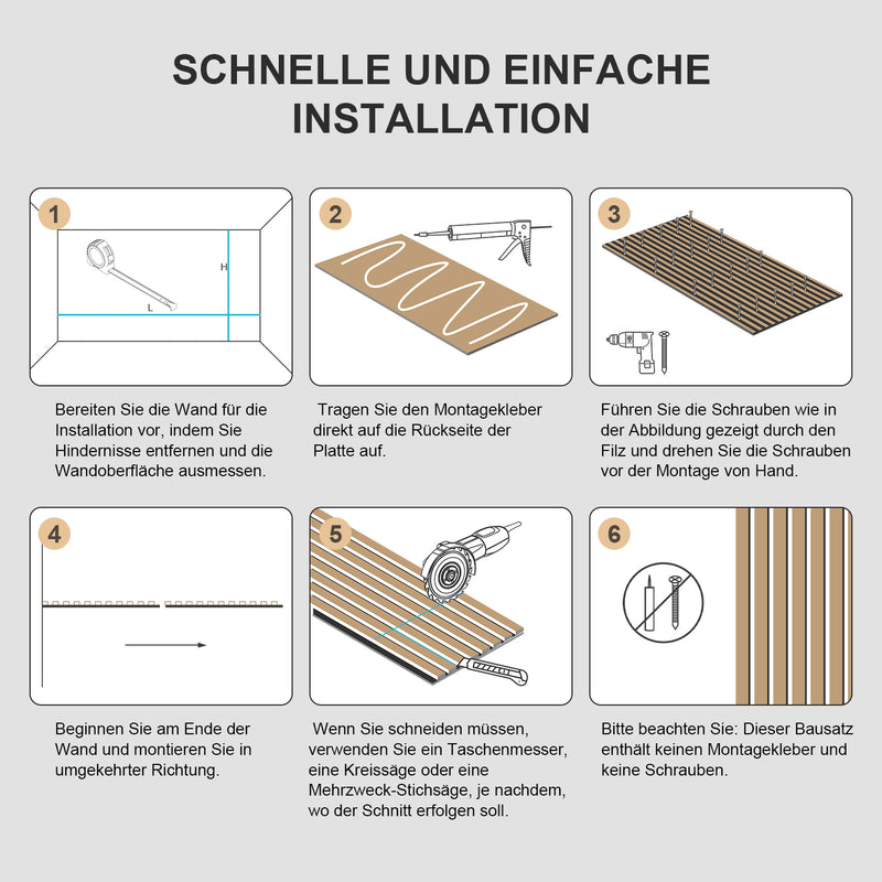 Sonnewelt acoustic panels wood wooden panels oak wood 120x60cm