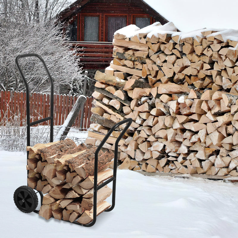 Sonnewelt Firewood Cart Wood Cart Firewood Cart