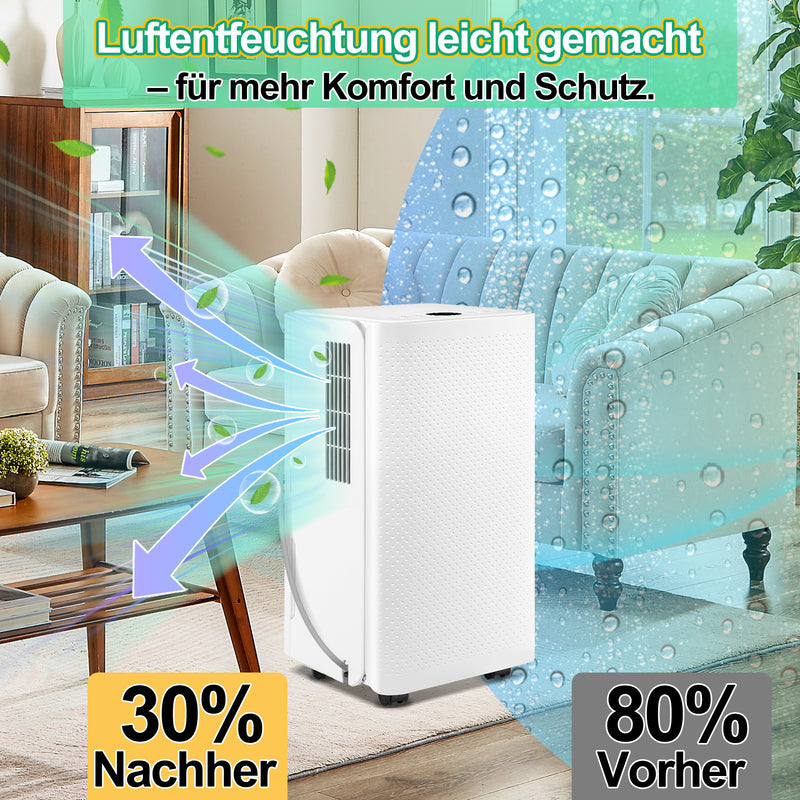 Sonnewelt dehumidifier 16L with timer function, laundry drying function, defrost function