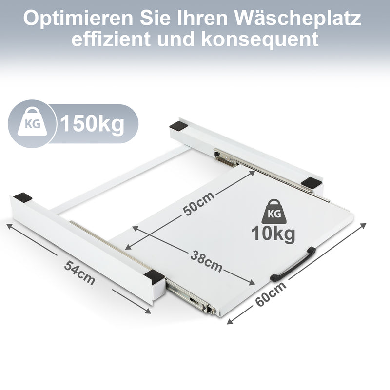 Sonnewelt Waschmaschine Verbindungsrahmen mit Arbeitsplatte