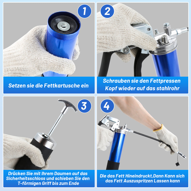 Sonnewelt grease gun hand lever grease gun pistol grease gun