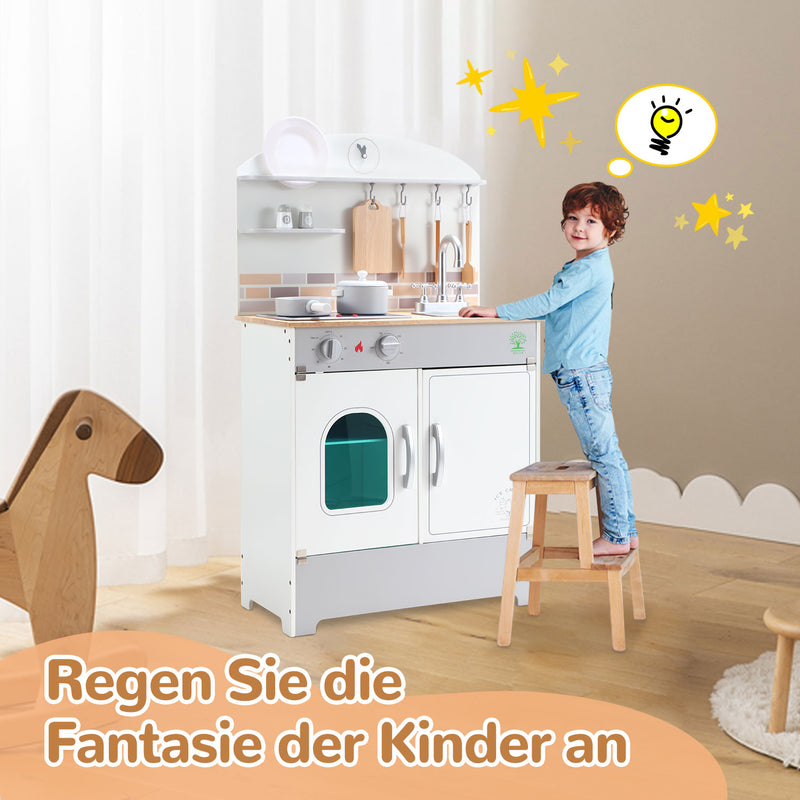 Sonnewelt Spielzeugküche Kinderspielzeug aus Holz