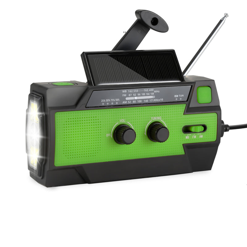 Sonnewelt Crank Radio Portable Solar Radio AM/FM Emergency Radio