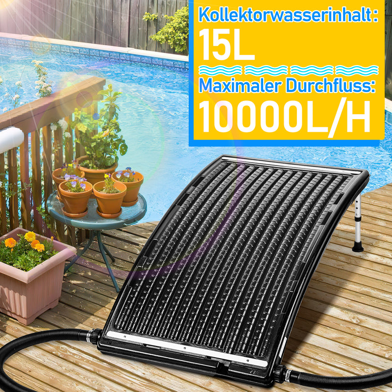 Sonnewelt Solar Poolheizung Sonnenkollektor(Upgrade Version)